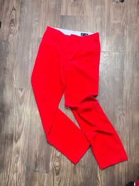 Red Ralph Lauren corduroy trousers. Size 4